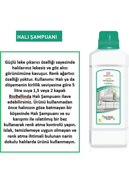 Biobellinda Halı Sampuanı