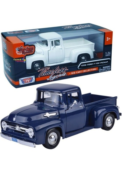 Motor Max Motormax Model Araba 1:24 1956 Ford F-100 Picku