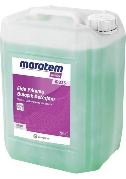 M315 Elde Yıkama Bulaşık Detarjanı 20LT