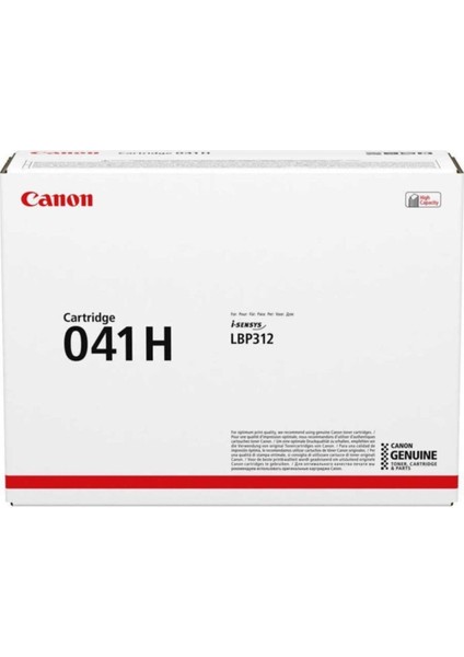 Canon CRG-041H/0453C002 Orjinal Toner Yüksek Kapasiteli 20.000 Sayfa
