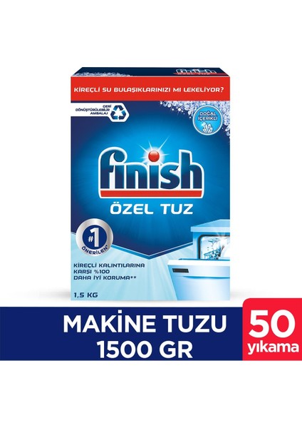 Finish Bulaşık Makinesi Tuzu 1500 gr