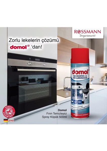 Fırın ve Izgara Temizleyici Köpük 500 ml