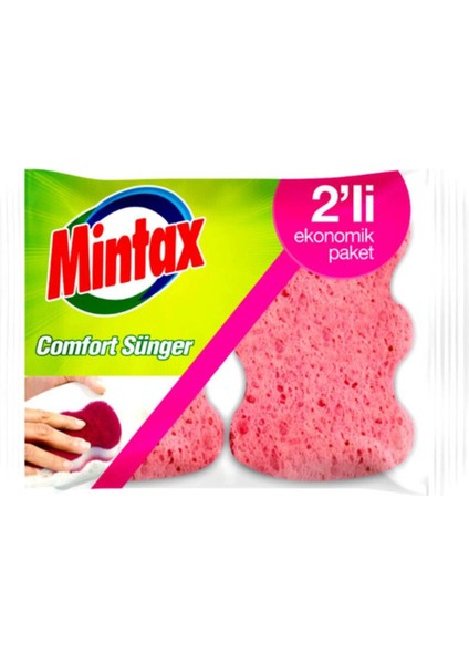 Comfort Sünger Oluklu 2'li
