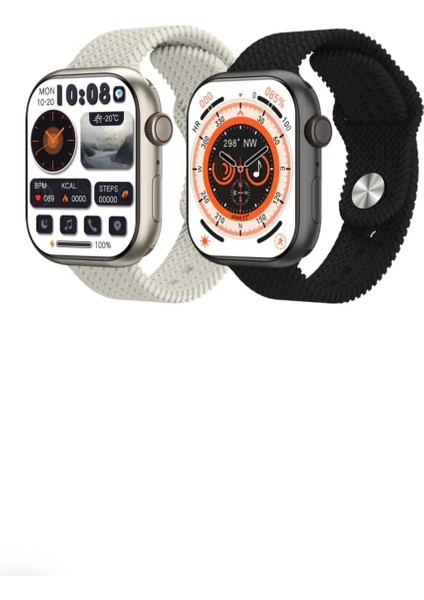Watch Hk9 Pro Akıllı Saat (3 Kordonlu- 2.02 Full Amoled Ekran-Aktif Pusula Özelliği) Tüm Akıllı Telefonlarla Uyumlu modelleri