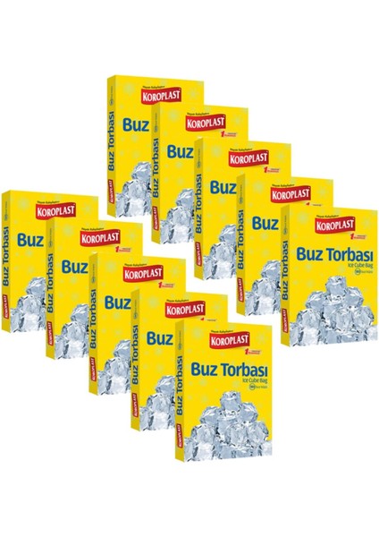 Buz Torbası (196KÜP) ''10 Paket''