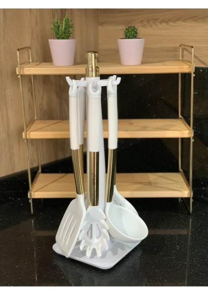 Celina 7 Parça Siikon Standlı Mutfak Seti Tr - 2660