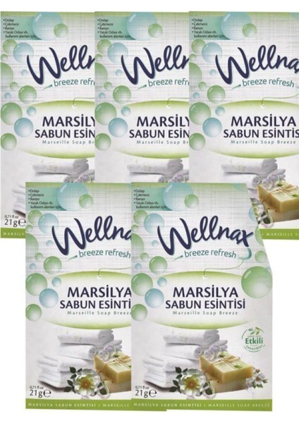 Dolap ve Çekmece Kokusu Marsilya Sabun Esinti Kesesi X5