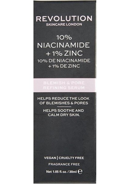 Skincare Leke ve Gözenek Arındırıcı Niacinamide Serum 30 ml