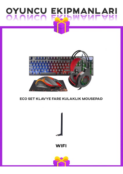 FF538 İ7-10700F 16RAM 512SSD RTX3050 23.6t-Curved Gaming Pc