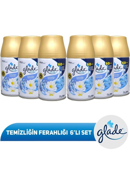 Oda Kokusu Yedek Temizliğin Ferahlığı 6'lı Set