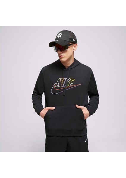 Club Fleece Erkek Siyah Hoodie Erkek Hoodie DX0793-010 fiyatları