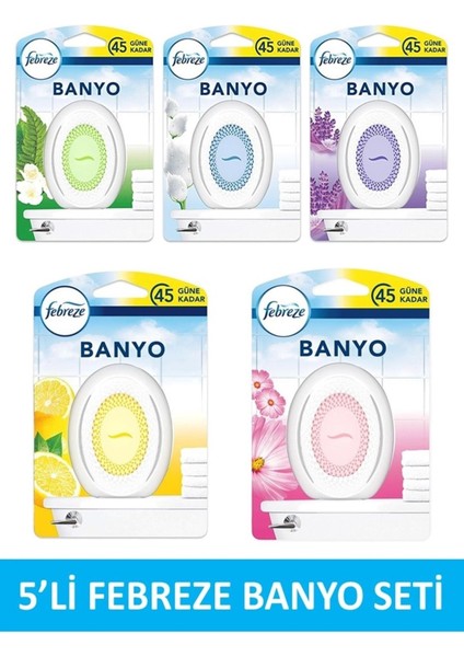 Ferahlatan Banyo Kokusu Deneyimi Paketi 5'li