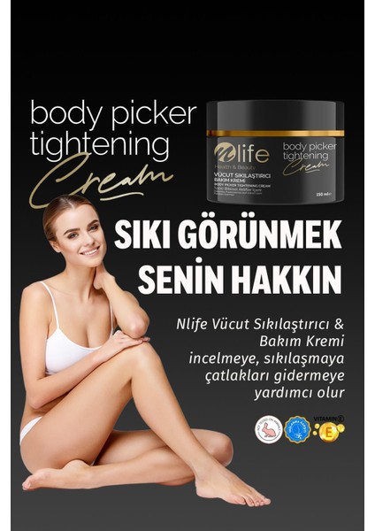 Vücut Sıkılaştırıcı Krem Onarıcı Tüm Ciltler 2X150 ml