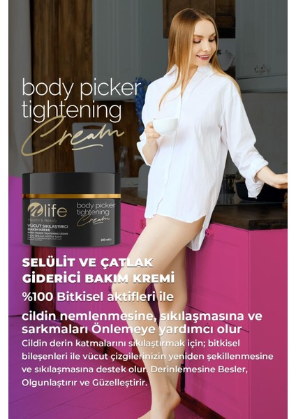 Vücut Sıkılaştırıcı Krem Onarıcı Tüm Ciltler 2X150 ml