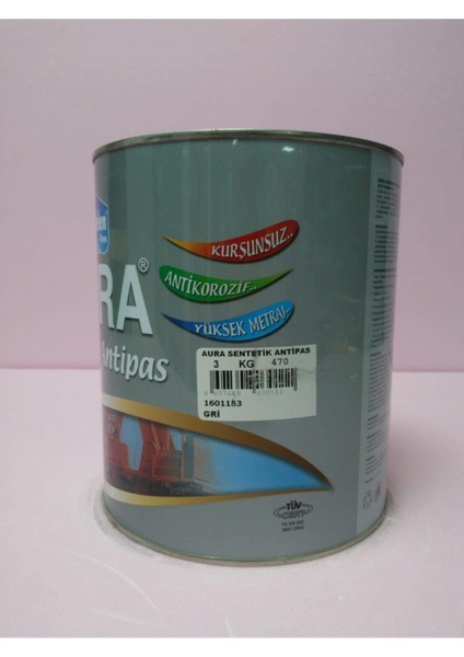 Aura Sentetik Antipas Gri 3 kg