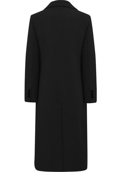 AÇELYAOKCU Premium Klapalı Kruvaze Slim Fit Maksi Kadın Yün Kaban modelleri