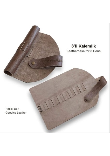 Deri Kalemlik : 8' Li