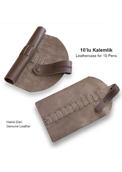 Deri Kalemlik : 10' Lu