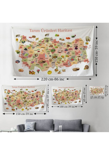 Tarım Ürünleri Yerli Malı Haftası Türkiye Haritası 1046 modelleri