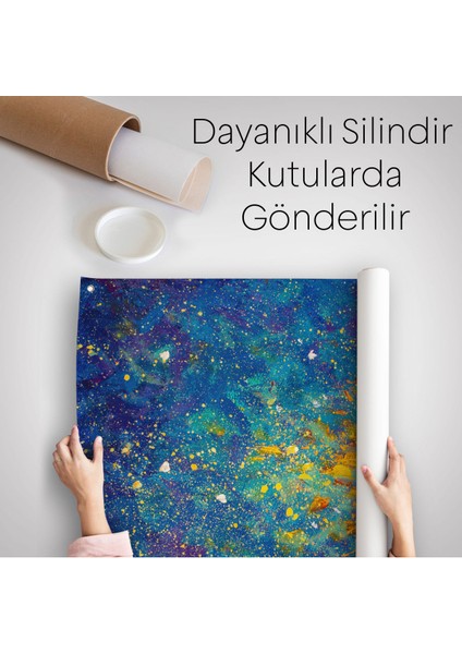 Nevruz Ateşini Izleyen Aşıklar Duvar Örtüsü - HALISI-5995