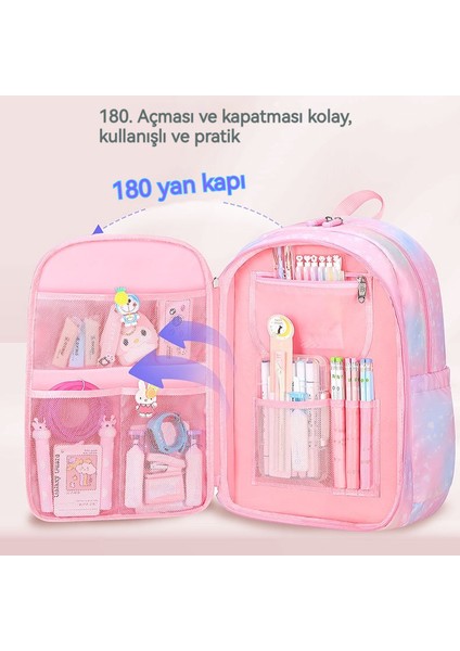Ilkokul Okul Çantası Çocuk Sırt Çantası Sevimli Sırt Çantası (Yurt Dışından)