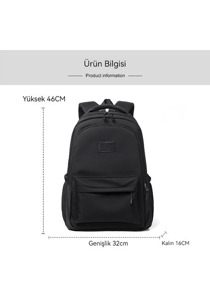 Büyük Kapasiteli Öğrenci Okul Çantası Rahat Sırt Çantası (Yurt Dışından) indirimleri