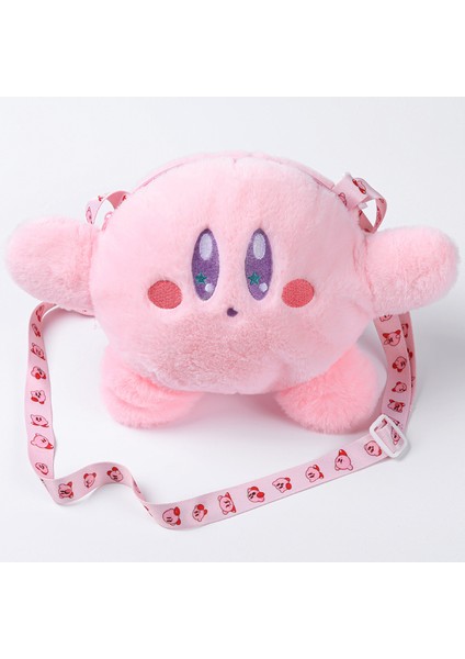 Karikatür Sevimli Peluş Çanta Kirby Crossbody Çanta (Yurt Dışından)