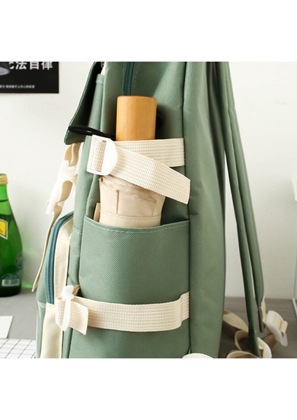 Öğrenci Okul Çantası Büyük Kapasiteli Sırt Çantası (Dörtlü Set) (Yurt Dışından) indirimleri