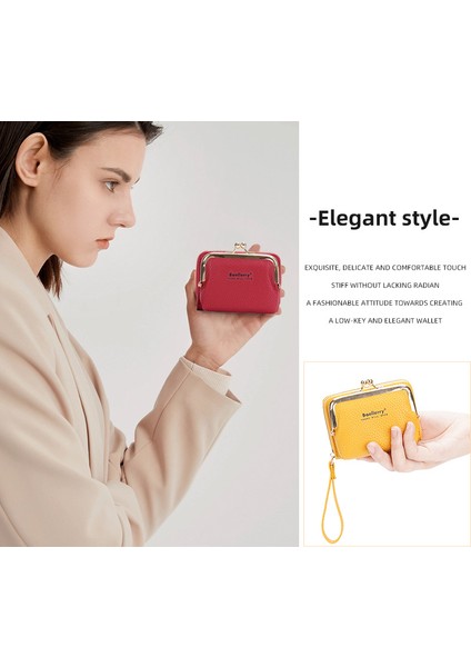 Kadın Fermuarlı Bozuk Para Cüzdanı Akordeon Kartlıklı Mini Clutch (Yurt Dışından) modelleri