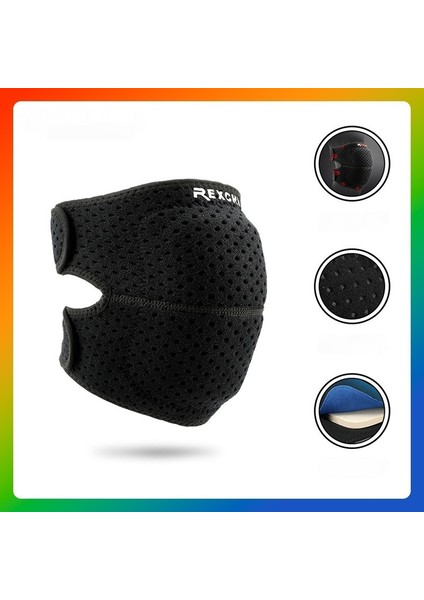 Spor Diz Pedleri Petek Nefes Alabilen Kalınlaşmış Bisiklet ve Dağcılık Diz Pedleri (Yurt Dışından) fiyatları