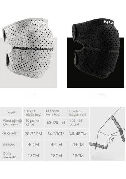 Spor Diz Pedleri Petek Nefes Alabilen Kalınlaşmış Bisiklet ve Dağcılık Diz Pedleri (Yurt Dışından) indirimleri