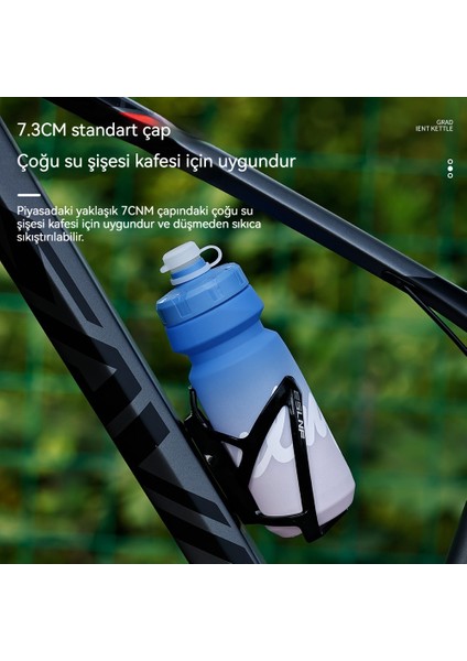 Bisiklet Büyük Kapasiteli Su Bardağı Degrade Su Şişesi Açık Spor Su Şişesi (Yurt Dışından) modelleri