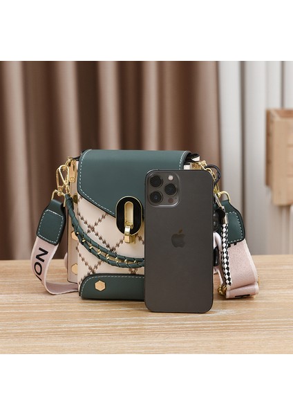 Bayan Moda Omuz Çantası Mini Messenger Çantası Telefon Çantası (Yurt Dışından)