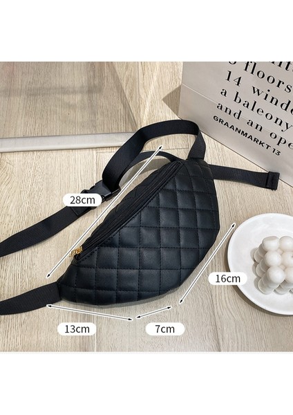 Bayanlar Işlemeli Bel Çantası Çok Yönlü Omuz Çantası Taşınabilir Cep Telefonu Çantası Messenger Çanta (Yurt Dışından) indirimleri