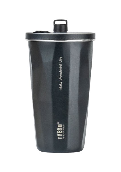 Yeni Paslanmaz Çelik Kahve Fincanı Yalıtım Araba Pipetli Bardak Vakum Büyük Kapasiteli Su Şişesi (Yurt Dışından)