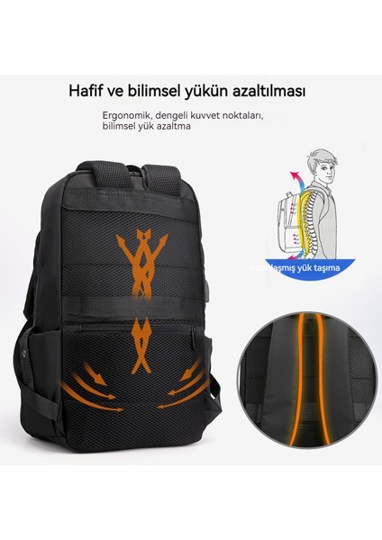Zizi'nin Yeni USB Bilgisayar Sırt Çantası, Lise Öğrenci Çantası, Açık Hava Dağcılık Çantası (Yurt Dışından) fiyatları