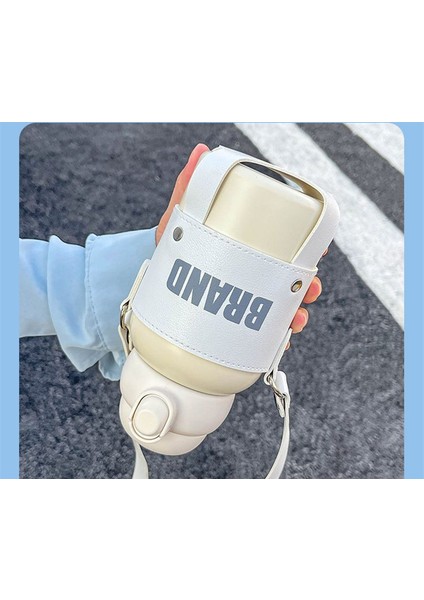 Basit Çapraz Açıklıklı Çelik Yalıtımlı Su Şişesi, 600 ml (Yurt Dışından)