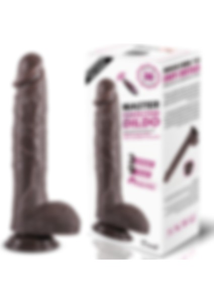 Zaga Oyun Derek - Isıtmalı Ileri Geri Hareketli Ve Rotasyonlu Gerçekçi Damarlı Zenci Yapay Penis Vibrator