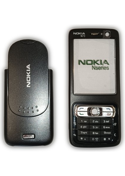 Nokia N73 Kapak Nokia N73 Uyumlu Siyah Kapak Ön Kapak Arka Kapak Tuş Takımı fiyatları
