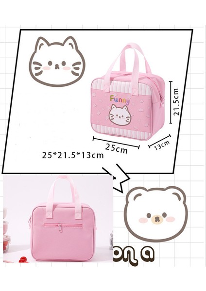 Sevimli Karikatür Öğle Yemeği Çantası (Yurt Dışından) modelleri