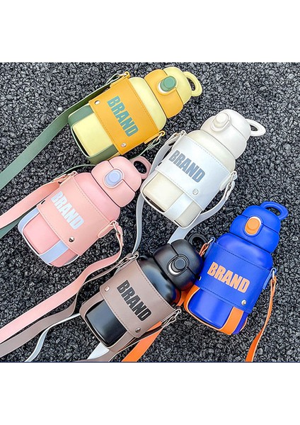 Basit Çapraz Açıklıklı Çelik Yalıtımlı Su Şişesi, 600 ml (Yurt Dışından) fiyatları