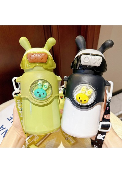 Tavşan Pipetli Diagonal Termos Su Şişesi 500ML (Yurt Dışından) modelleri