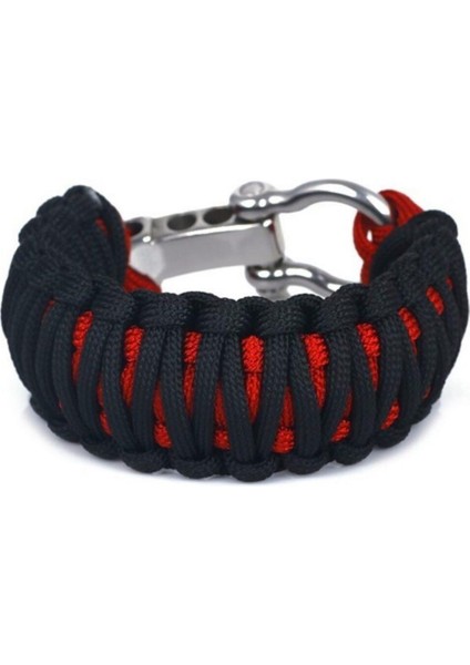 Paracord Survival King Cobra Bileklik 3 Kademeli Metal Omega Klips fiyatları