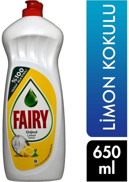 Sıvı Bulaşık Deterjanı 650 ml Limon 5413149798854