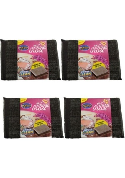 Sihirli Inox Paslanmaz Telli Sünger 2li 4 Pake