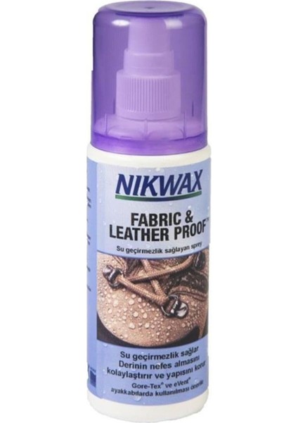 Fabric And Leather Proof Kumaş ve Deri Su Geçirmezlik Spreyi
