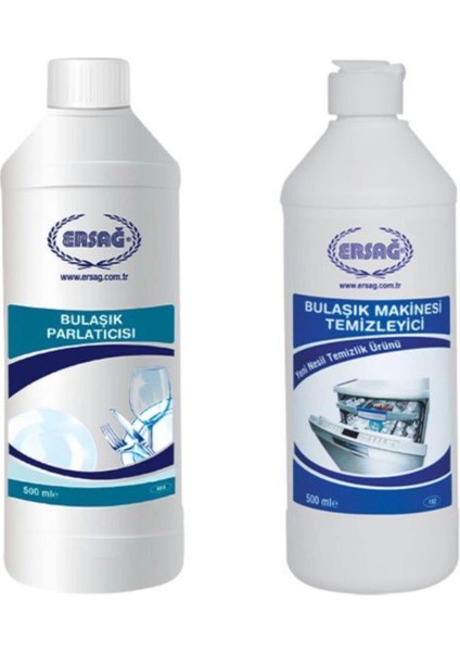 Bulaşık Parlatıcı & Bulaşık Makine Temizleyici 500ML+500ML