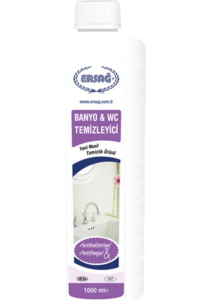 Aparatsız Anti Yel & Banyo & Wc Temizleyici 1000 Ml. Banyo W