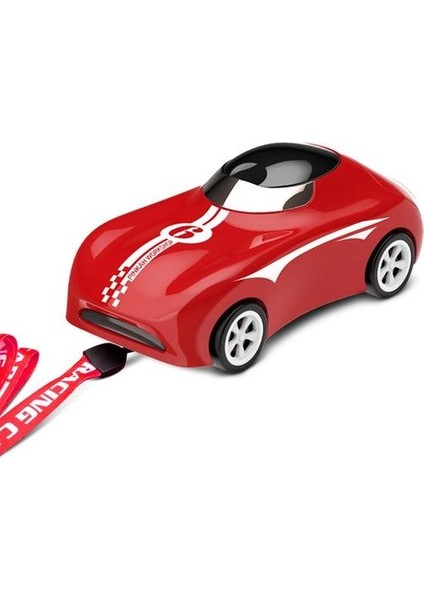 Araba Modeli Çocuk Su Şişesi - Kırmızı (Yurt Dışından)