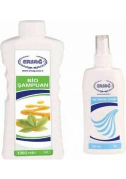 Bio Şampuan 1000 Ml+ Saç Bakım Toniği 200 ml